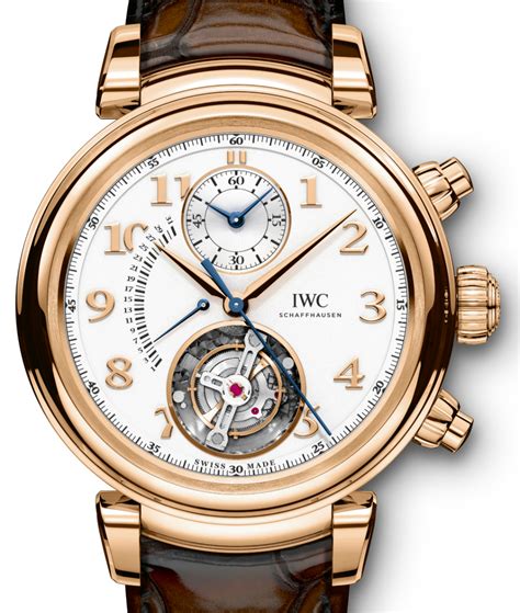 iwc da vinci tourbillon retrograde chronograph price|Da Vinci watches for sale.